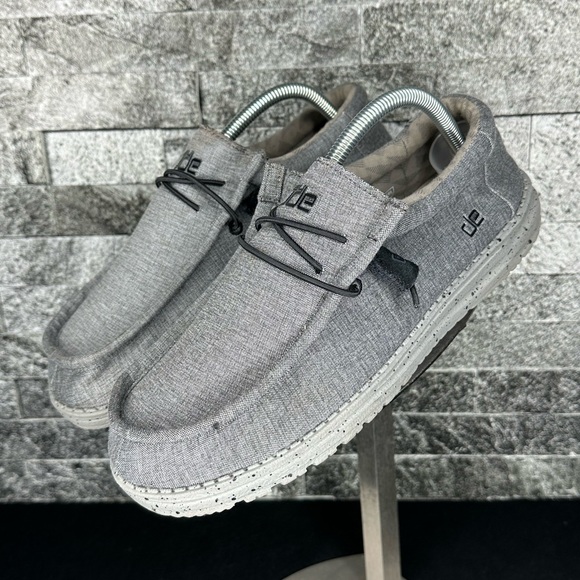 Hey Dude Shoes Wally Stretch Steel - M8 main image 9